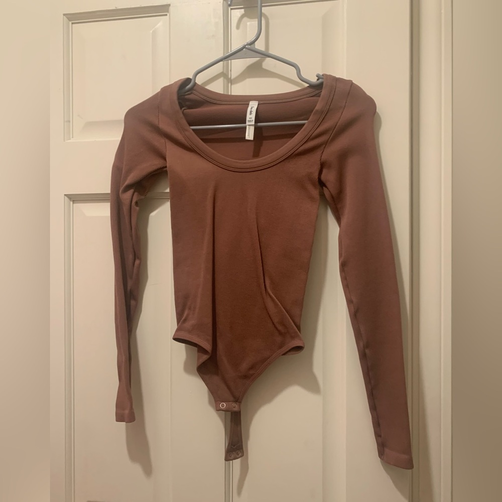 Scoop neck bodysuit